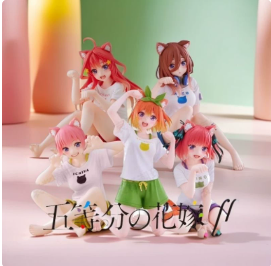 Quintuplets Anime Cosplay - Figurina The Quintessential Quintuplets Nakano Ichika