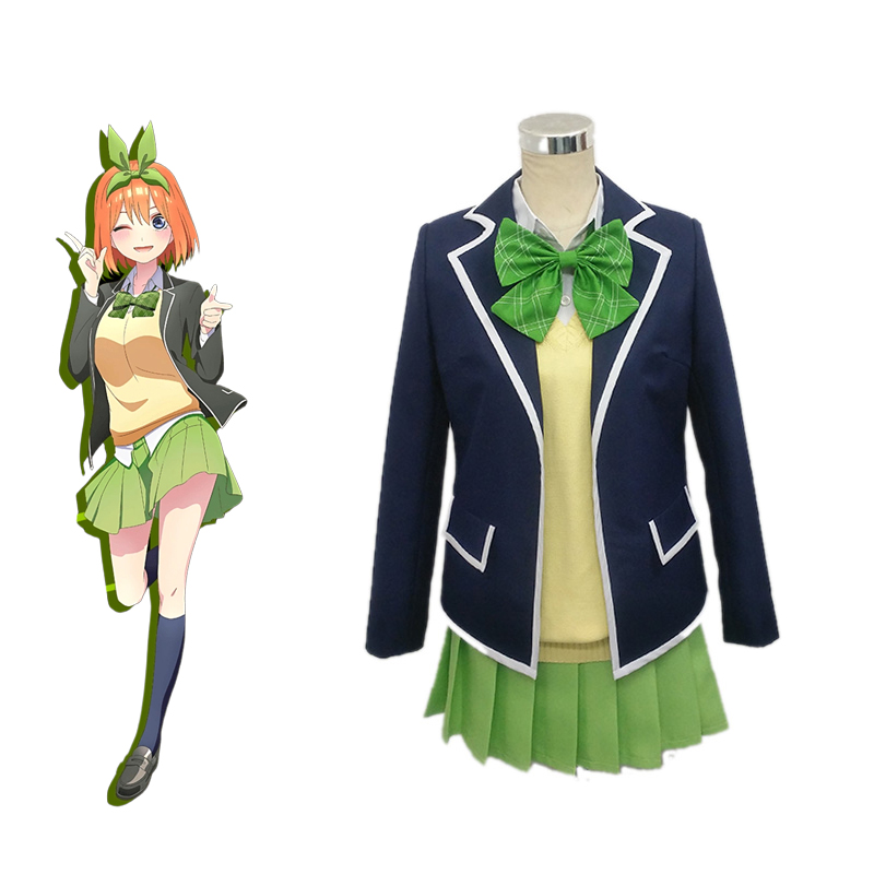 Quintuplets Anime Cosplay - Anime La Quintessenza Quintuplets Nakano Yotsuba