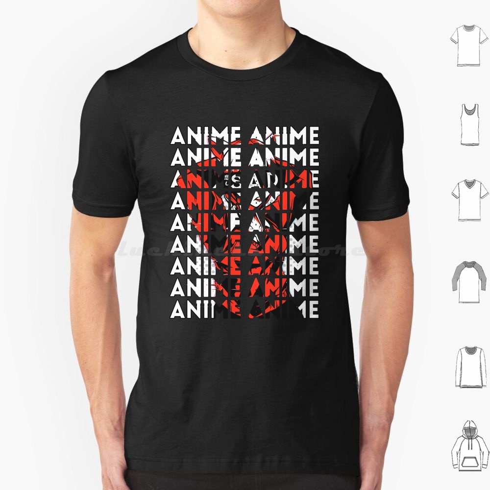 Anime Cosplay Girl Ideas - T-Shirt in Cotone con Citazioni di