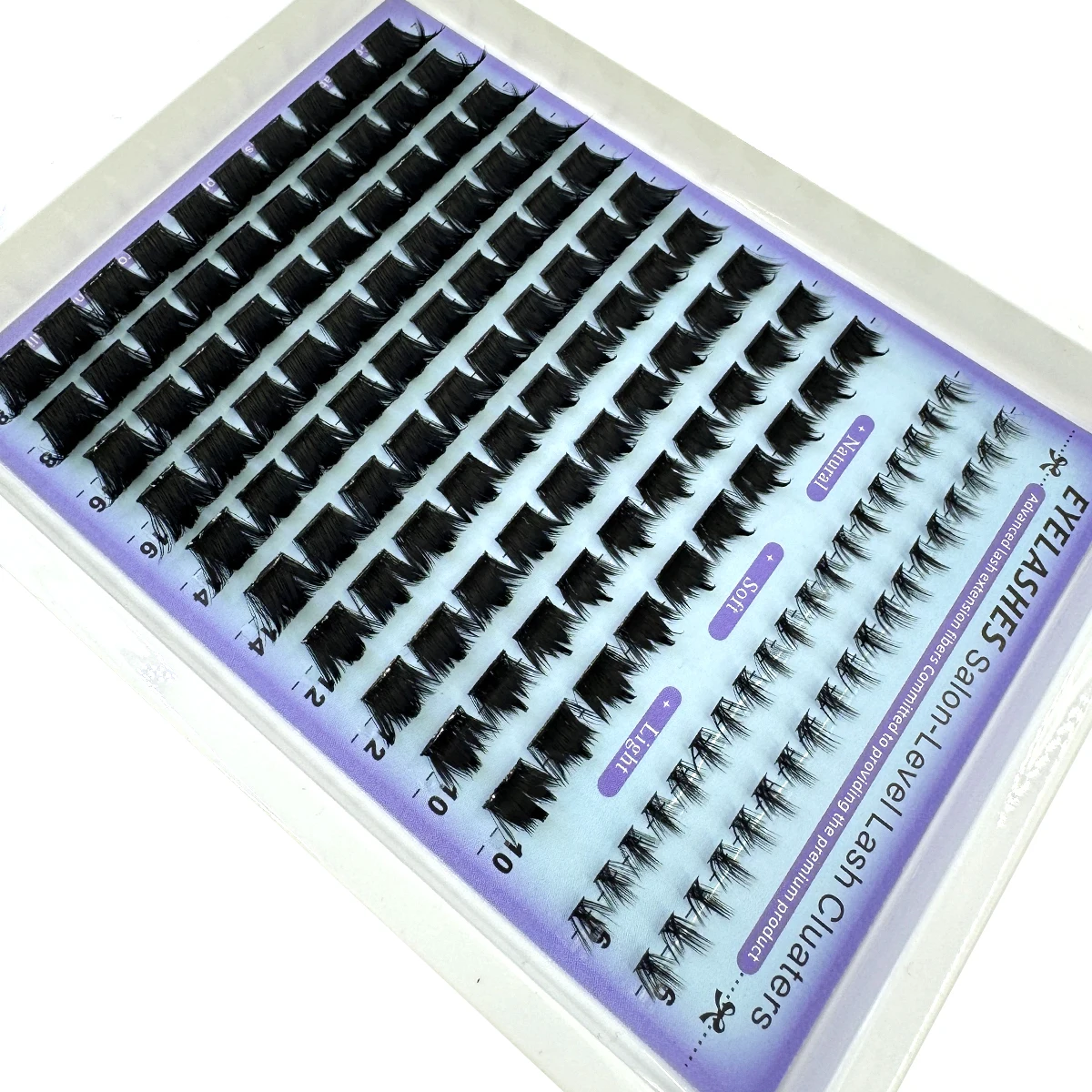 Anime Cosplay Lashes - AMSDCN Ciglia a Ciuffetti Effetto Manga,