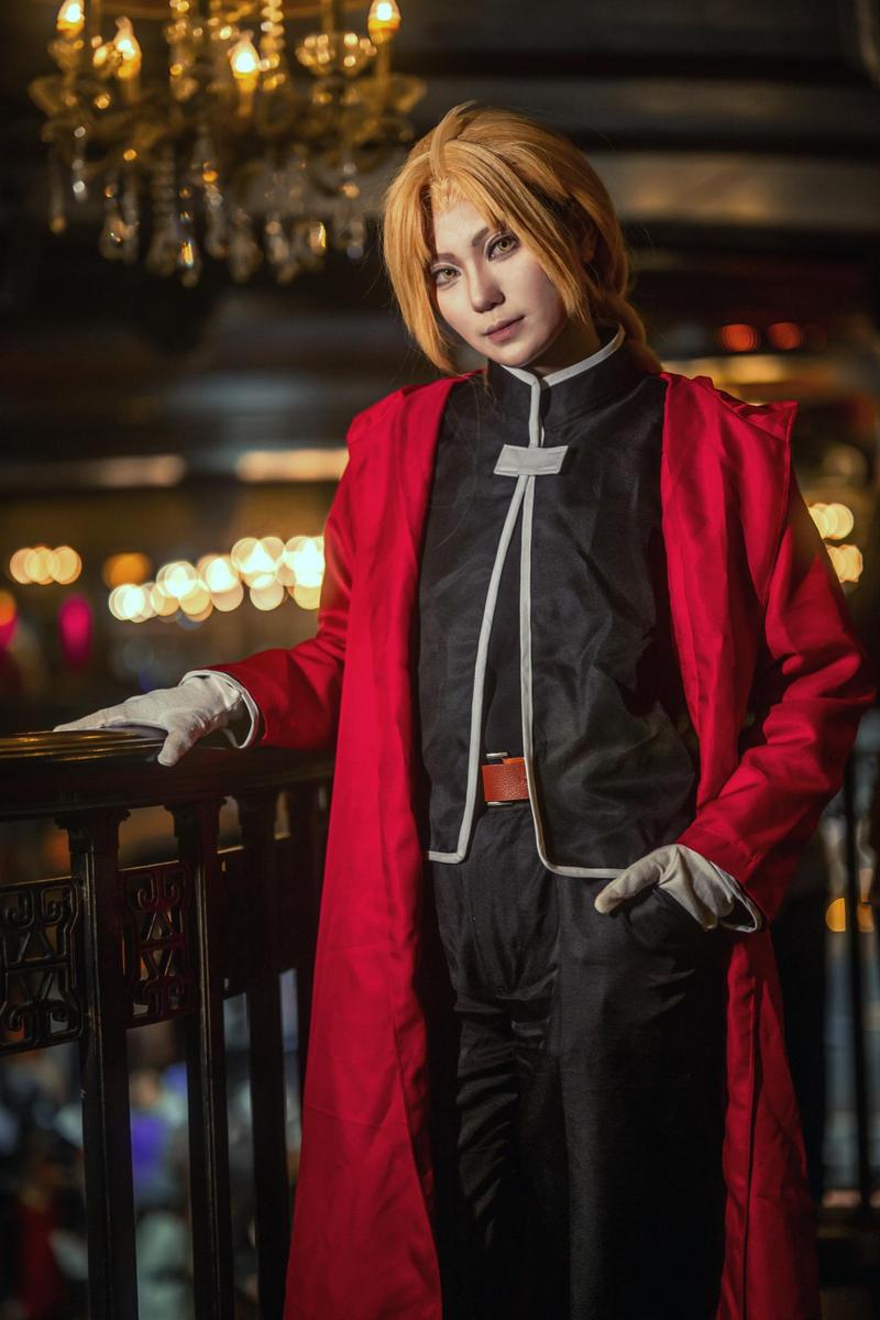 Costume Cosplay Fullmetal Edwa - Fullmetal Alchemist Coat recensione e prezzo
