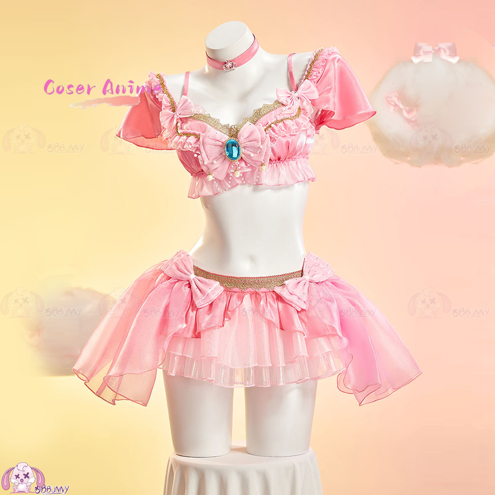 Set Minigonna Sweet Peach Idol - Anime Cosplay Festival recensione e prezzo
