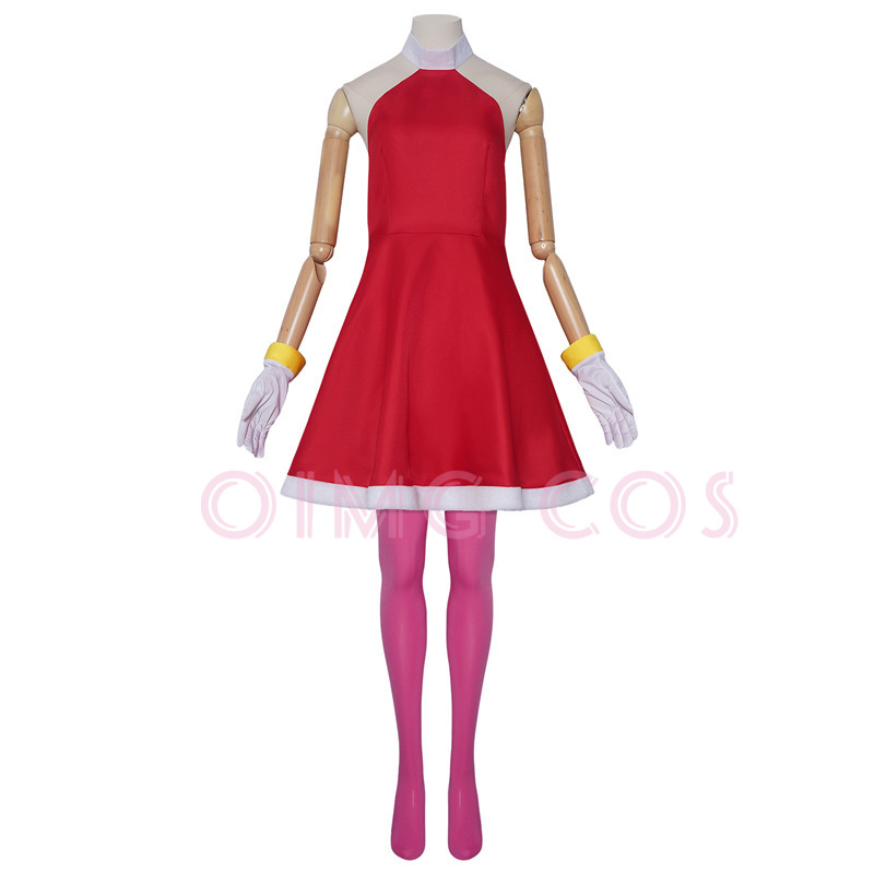 Costume da Cosplay Amy Rose pe - Anime Cosplay Girl Costume recensione e prezzo