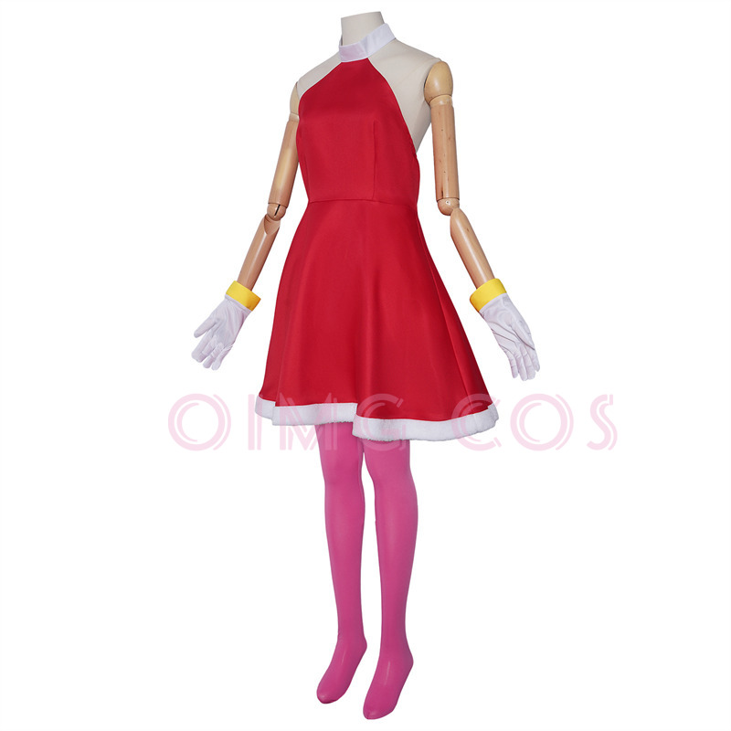 Costume da Cosplay Amy Rose pe - Anime Cosplay Girl Costume recensione e prezzo