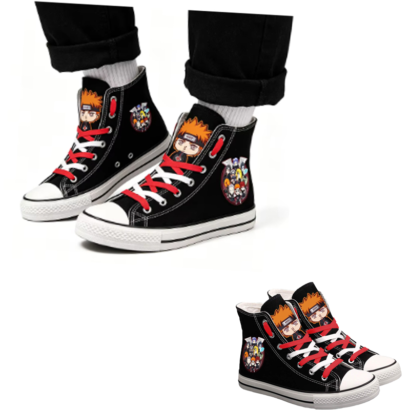 Scarpe in tela alte Naruto Uzu - Anime Cosplay Girl Ideas recensione e prezzo