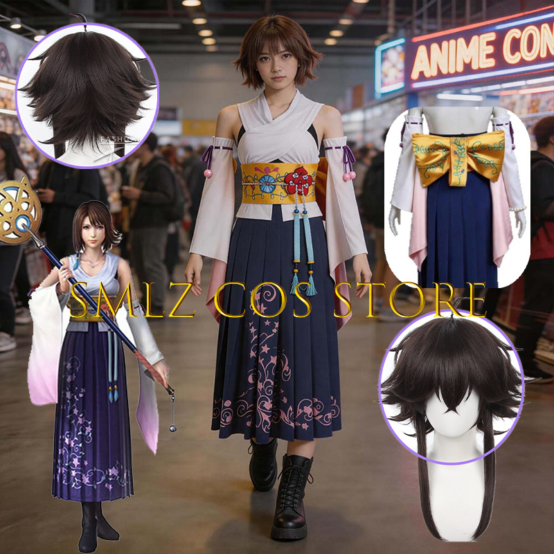 Costume Cosplay Smlz FFX Yuna  - Anime Cosplay Girl Costume recensione e prezzo