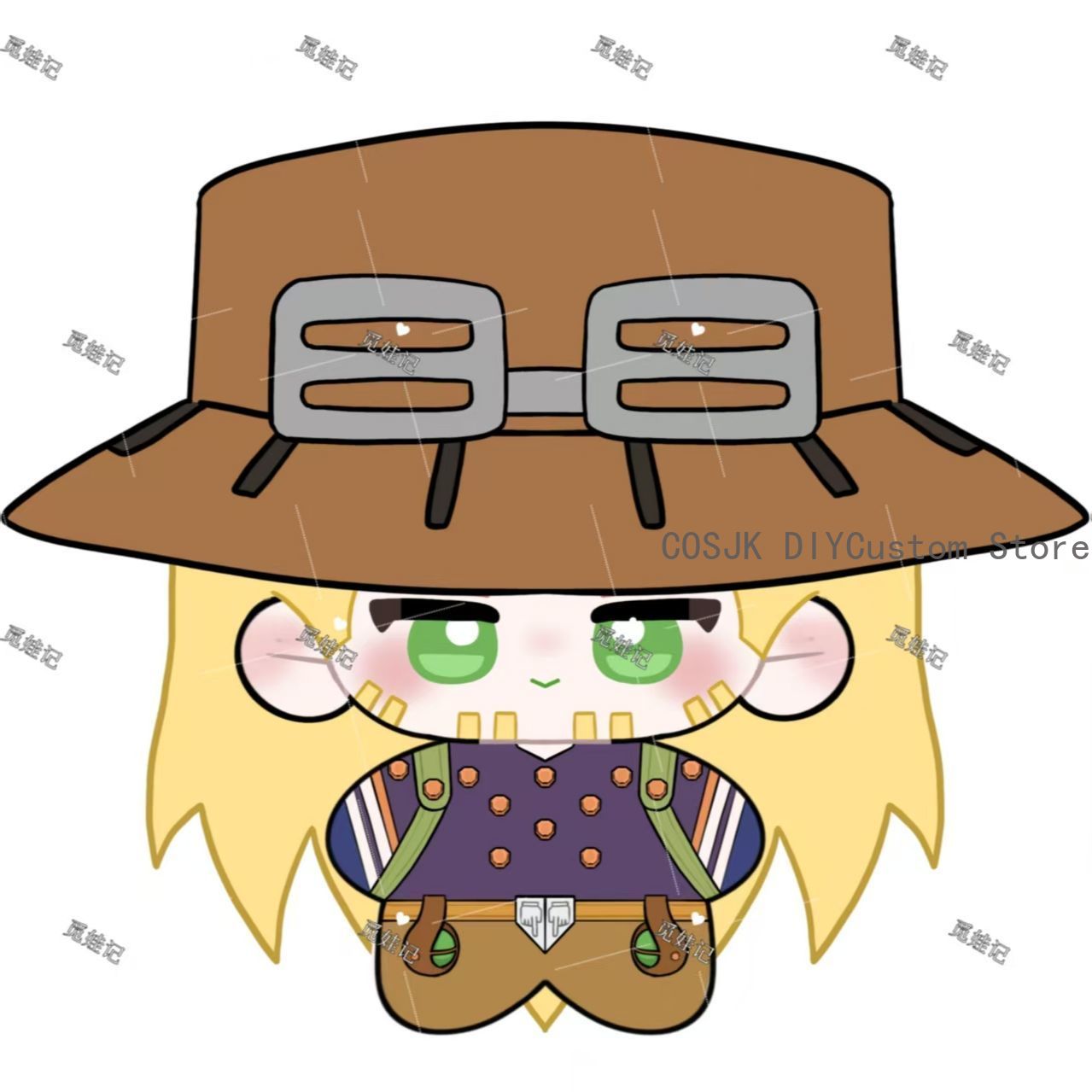 Portachiavi Peluche Anime Gyro - Anime Cosplay Kawaii recensione e prezzo