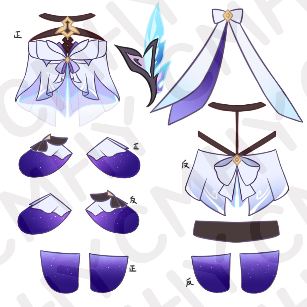Gioco Genshin Impact Skirk Gat - Anime Cosplay Kawaii recensione e prezzo