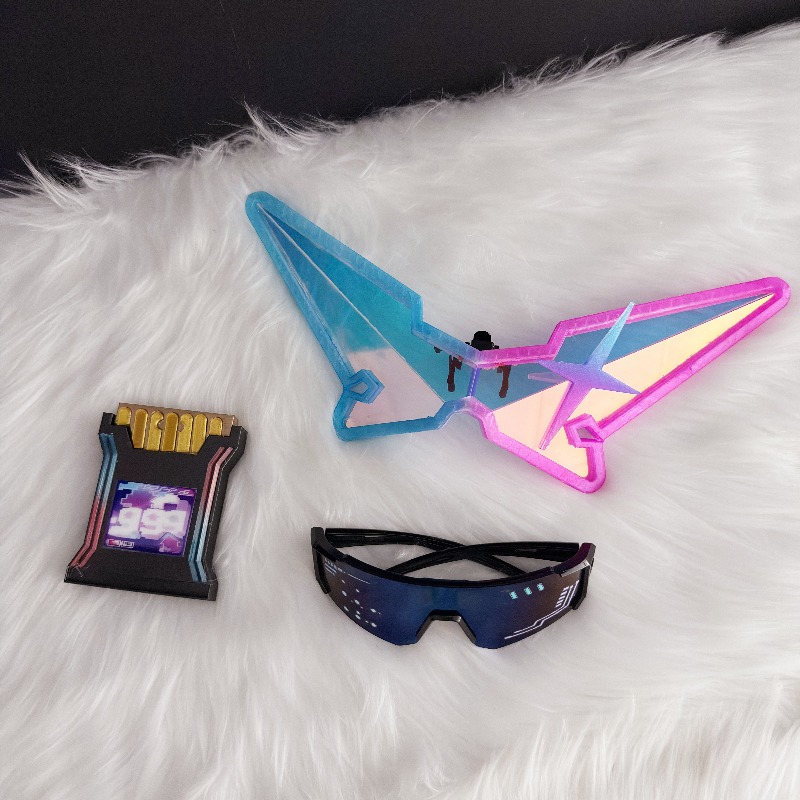Set di Occhiali Colorati per C - Anime Cosplay Girl Costume recensione e prezzo