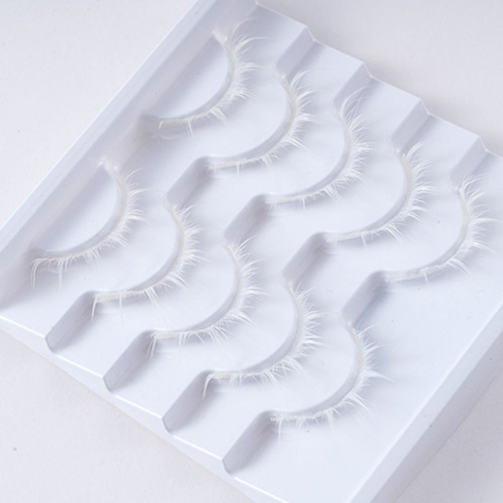 Ciglia Bianche Anime Spiky 3D, - Anime Cosplay Lashes recensione e prezzo