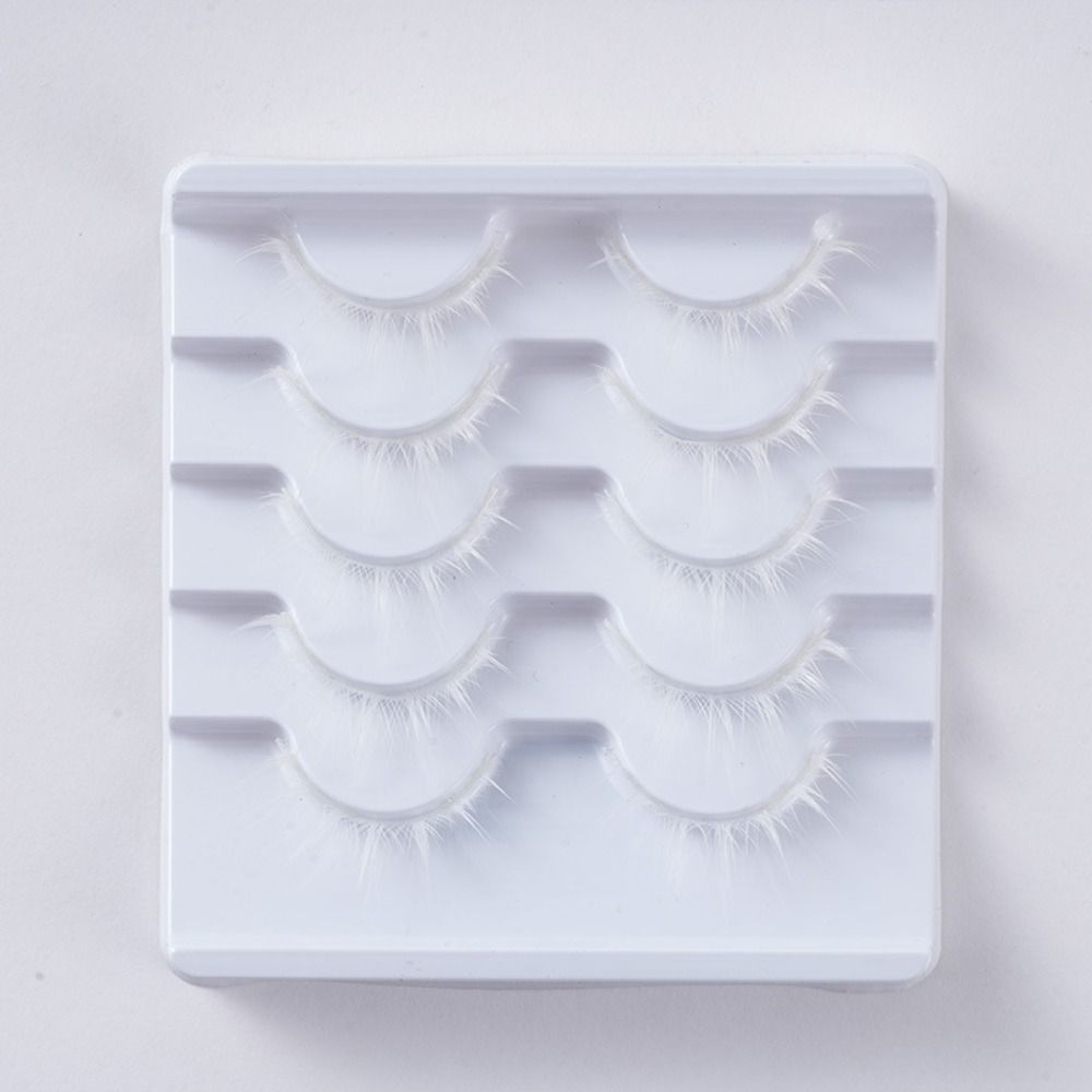 Ciglia Bianche Anime Spiky 3D, - Anime Cosplay Lashes recensione e prezzo