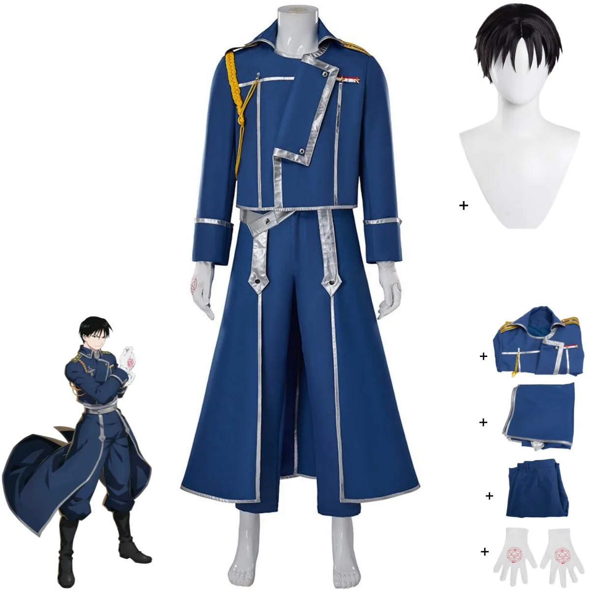 Costume Cosplay Anime Fullmeta - Fullmetal Alchemist Coat recensione e prezzo
