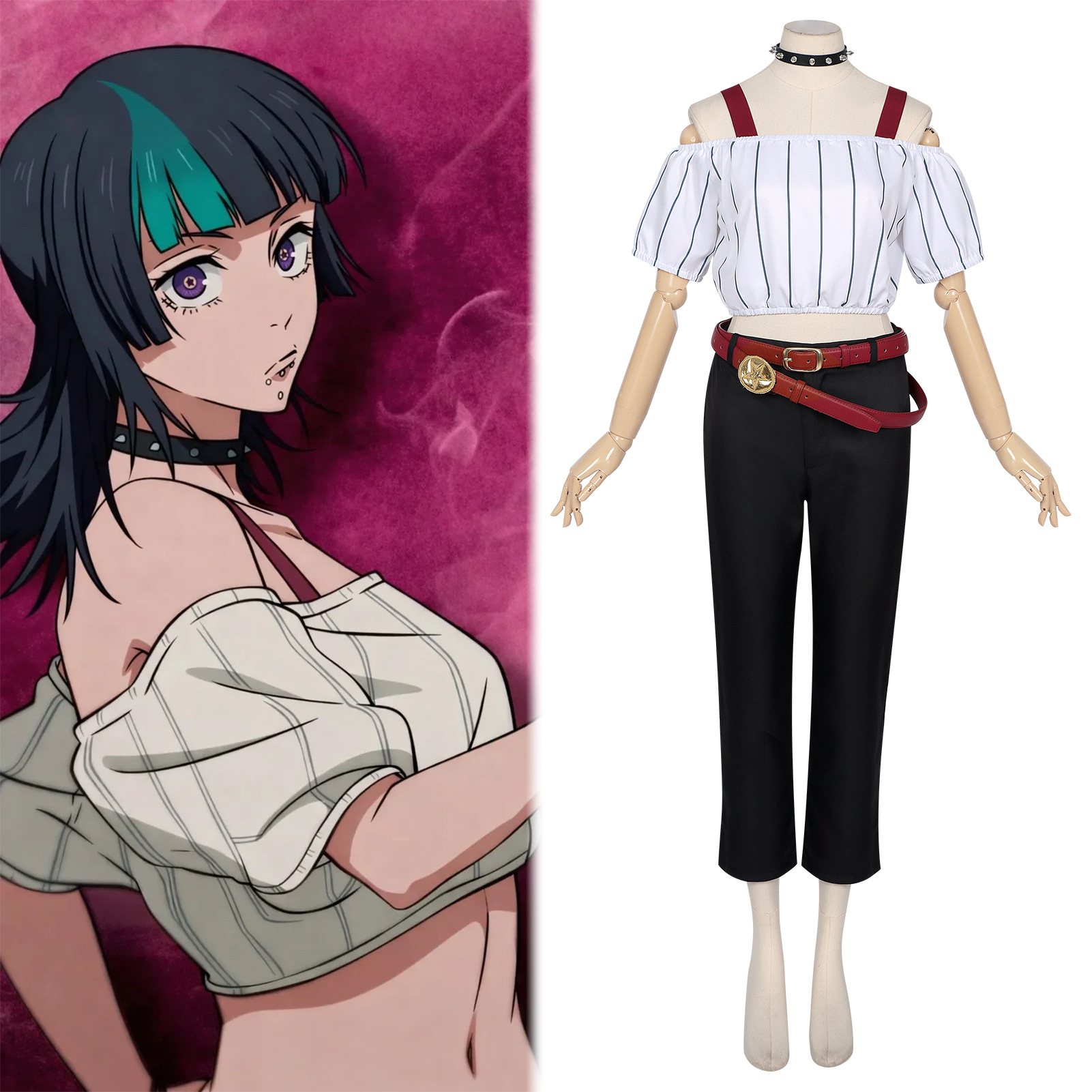 Costume di Halloween da donna  - Cosplay Anime Jjk recensione e prezzo