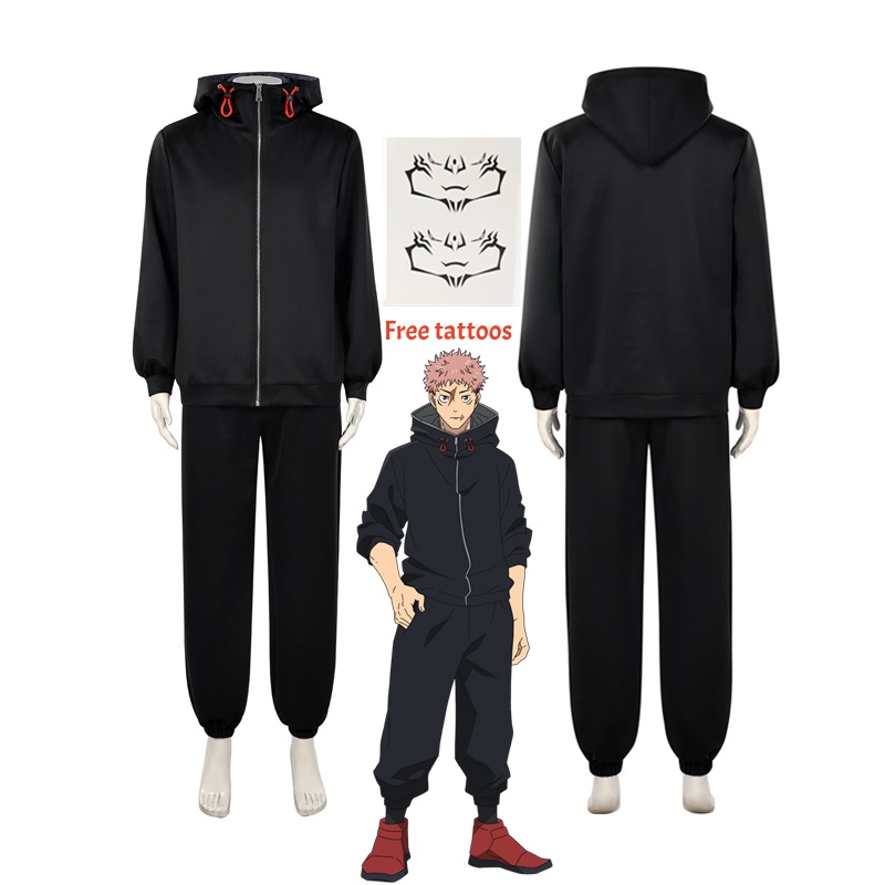 Set Costume Cosplay Yuji Itado - Cosplay Anime Jjk recensione e prezzo