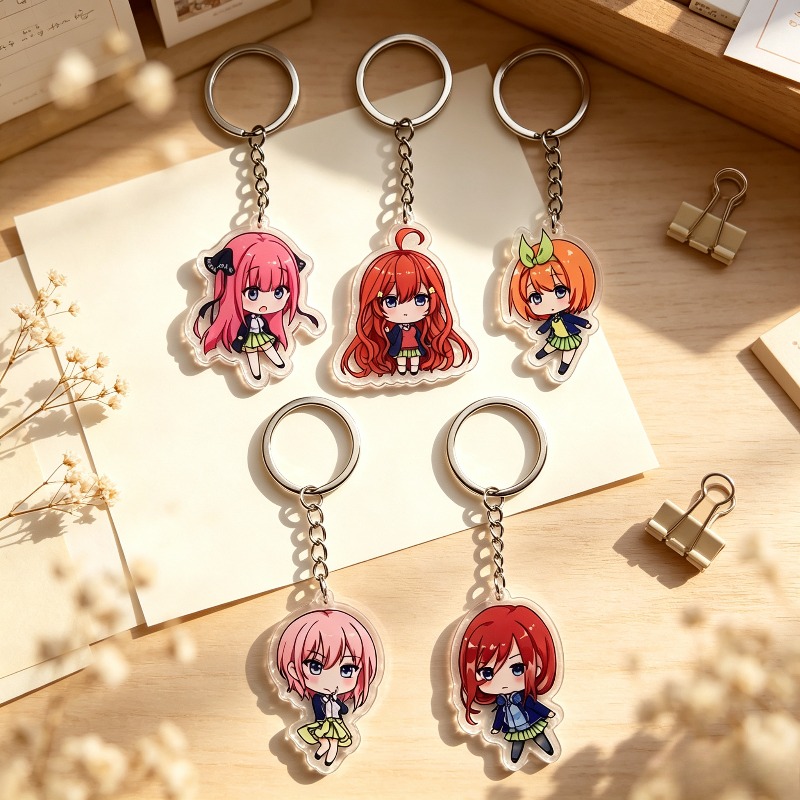 5 pezzi Portachiavi Anime The  - Quintuplets Anime Cosplay recensione e prezzo