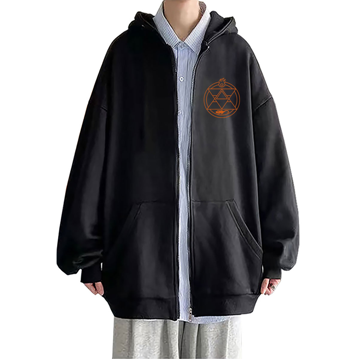 Felpa con Cappuccio e Zip Anim - Fullmetal Alchemist Coat recensione e prezzo
