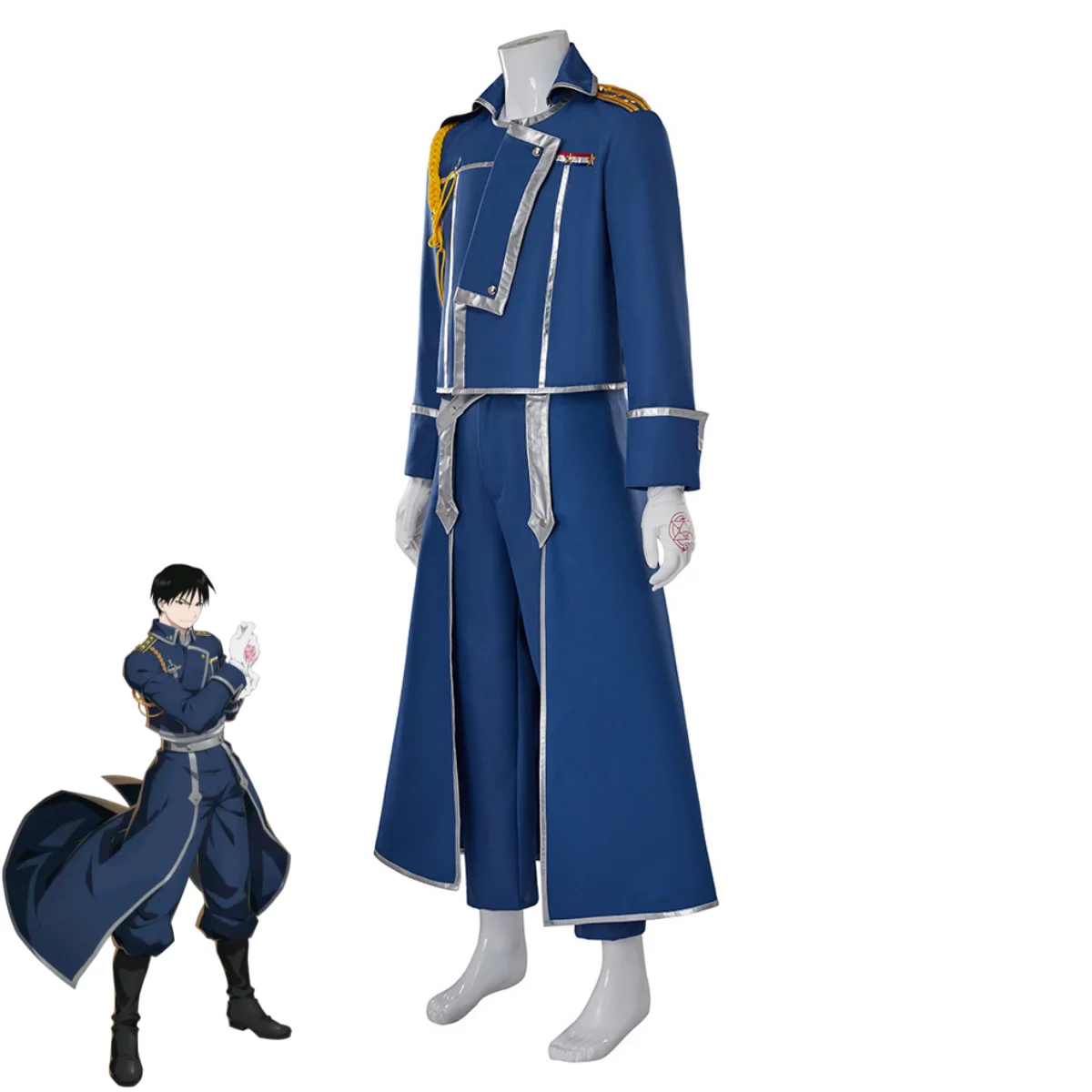 Costume Cosplay Roy Mustang, U - Fullmetal Alchemist Coat recensione e prezzo