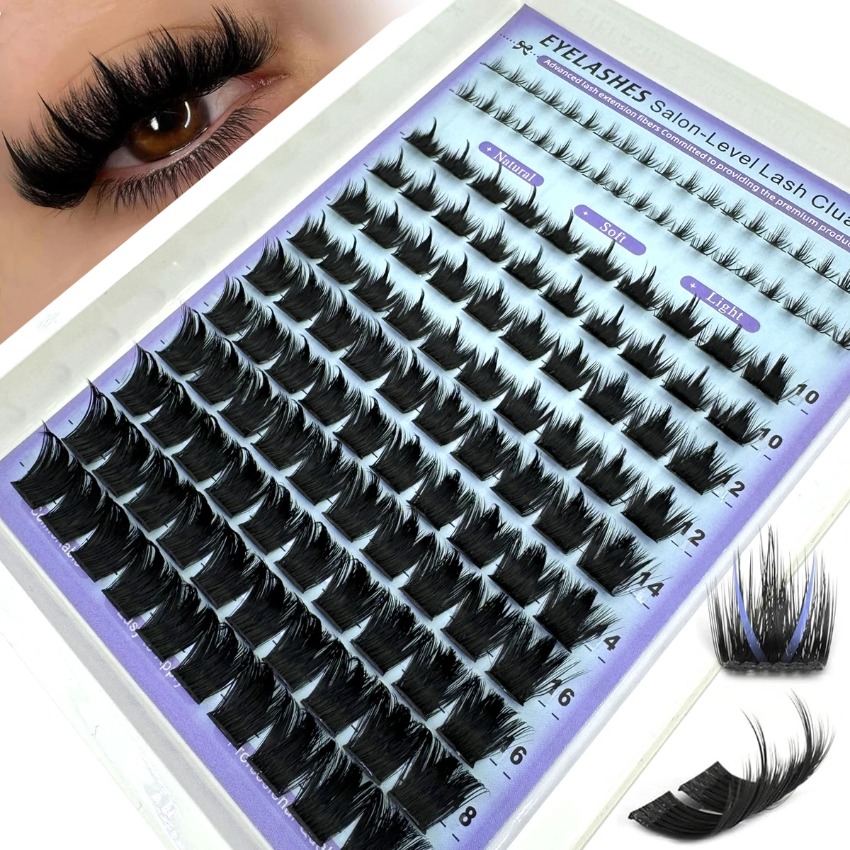 AMSDCN Ciglia a Ciuffetti Effe - Anime Cosplay Lashes recensione e prezzo