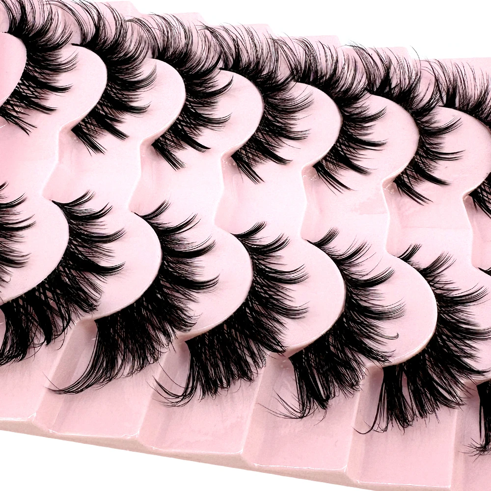 7/8 paia Ciglia per occhi di g - Anime Cosplay Lashes recensione e prezzo