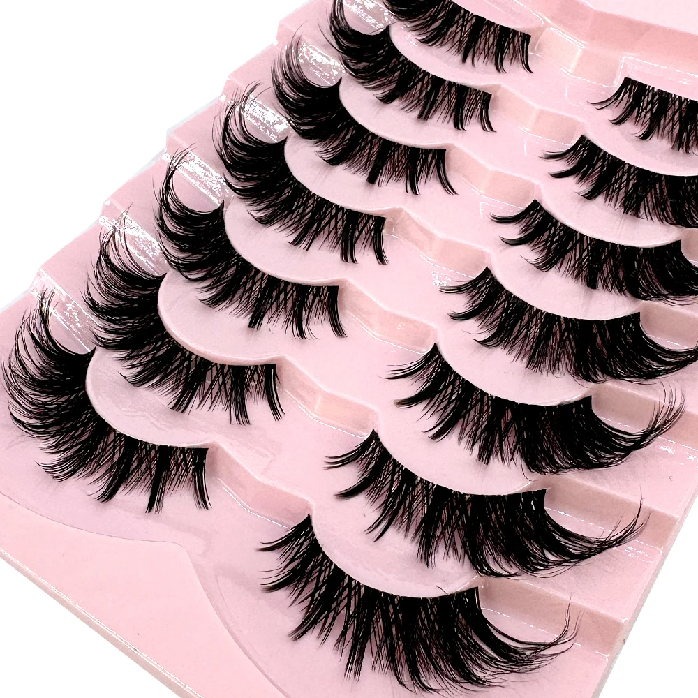 7/8 paia Ciglia per occhi di g - Anime Cosplay Lashes recensione e prezzo
