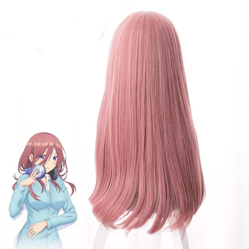 Parrucca cosplay rosa scuro da - Quintuplets Anime Cosplay recensione e prezzo